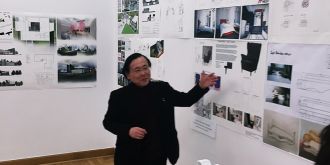 Wernisaż prac studentów UTH w SARP. Projekty powstawały pod okiem prof. Tsutomu Nozaki na kierunku Architektura wnętrz.