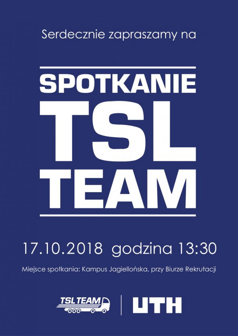Spotkanie TSL Team - pierwsze w nowym roku akademickim 2018/2019