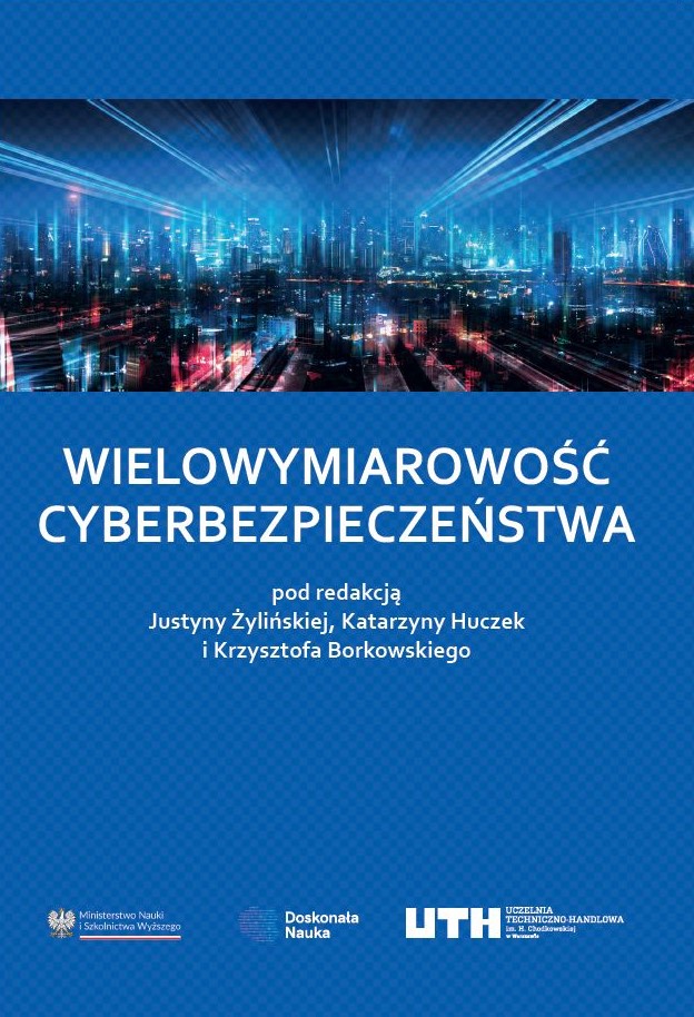 Okładka książki Wielowymiarowość cyberbezpieczeństwa